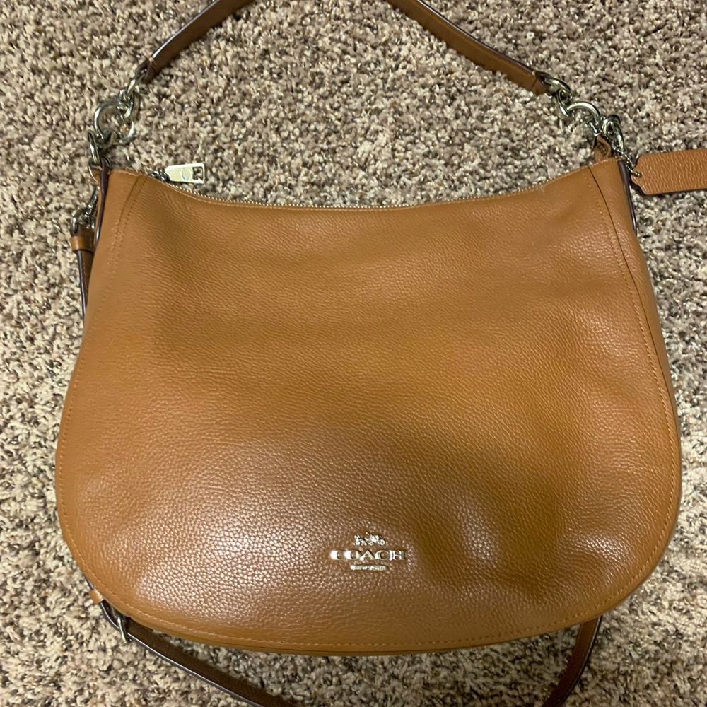 Brown used Coach purse.